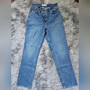 NWOT Abercrombie Curve Love 90s Straight Jeans